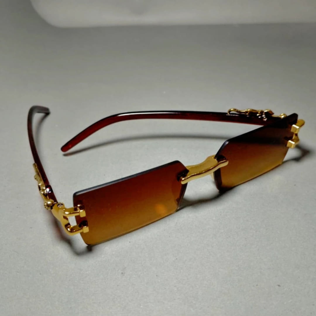 ✨ Classic light Brown shine ✨️ Polarized Sunglasses – Stylish & UV Protection