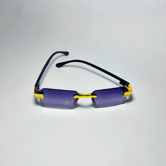 💙 Blue Mirror Aviator Sunglasses – Trendy & Lightweight