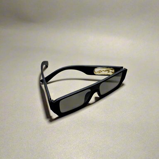 Luxury Black & Gold Frame Sunglasses – Premium Unisex Design