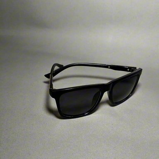 Midnight Luxe Shades – Premium Black & Gold Unisex Sunglasses